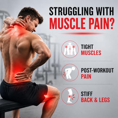 PulGos Black 𝐇𝐢𝐠𝐡 𝐃𝐞𝐧𝐬𝐢𝐭𝐲 Foam Roller for Exercise, Deep Tissue Massage Roller for 𝐑𝐞𝐜𝐨𝐯𝐞𝐫𝐲 & 𝐁𝐚𝐜𝐤 𝐏𝐚𝐢𝐧 𝐑𝐞𝐥𝐢𝐞𝐟 | Muscle Roller for Trigger Point,Yoga, Stretching &Gym - Image 2
