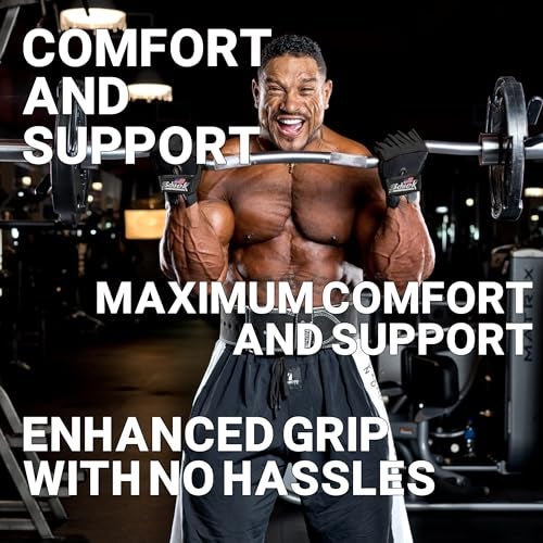 Schiek Sports 715 Premium Gel Lifting Gloves - Exercise Equipment Gloves (X-Large) - Image 5