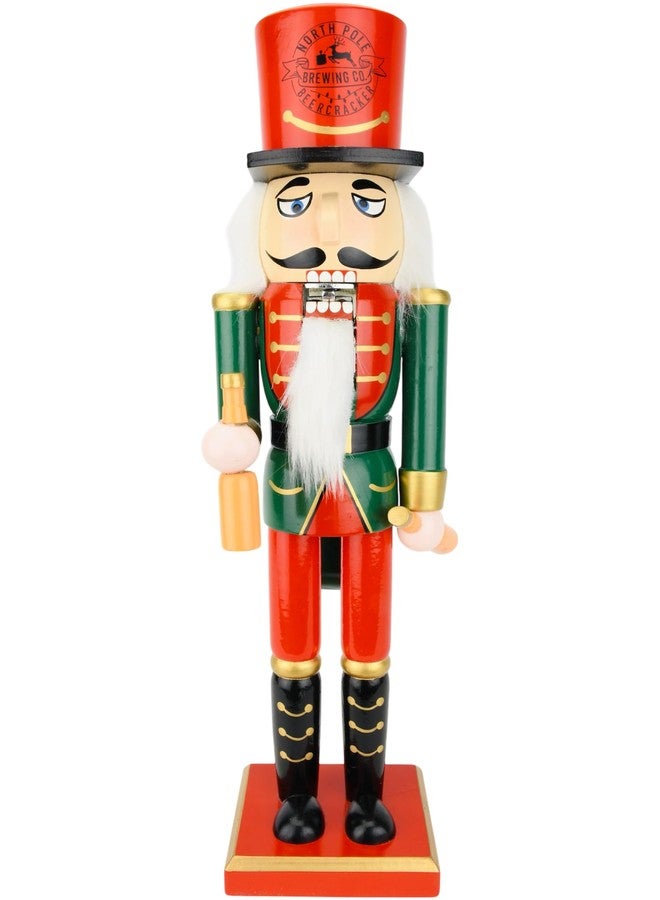 Tree Buddees Beercracker Bottle Opener Nutcracker 15" Tall Functional Bottle Opening & Festive Holiday Décor Bottlecracker - Funny Gift for Men, Beer Lovers & Holiday Parties - Image 5