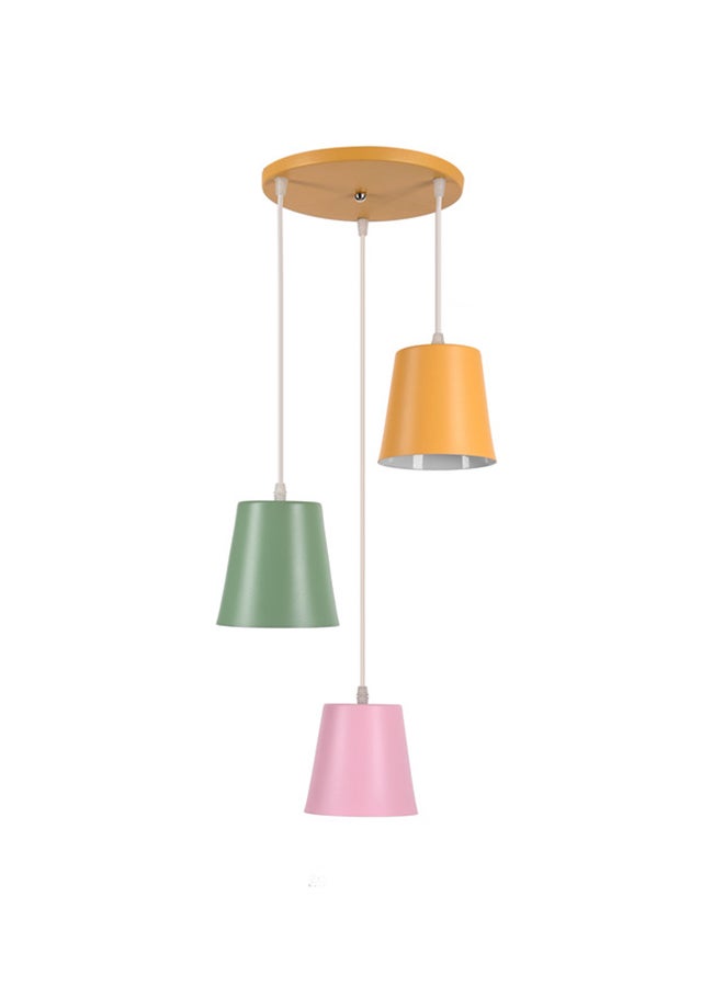 El Rawda Lighting Miara Ceiling Lamp | modern decorative LED E27 pendant light ceiling lamp hanging | suitable for any room | Color: Multicolor | Size: 70x27 cm