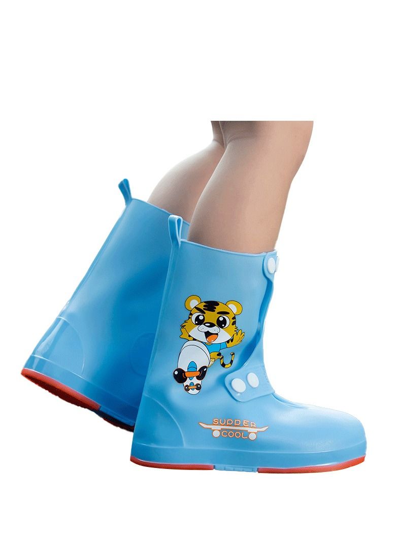 Cartoon Thickened Waterproof Baby Convenient Rain Shoe Covers