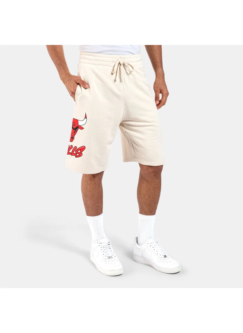 نيو ايرا Men's NBA Chicago Bulls Bubble Script Shorts
