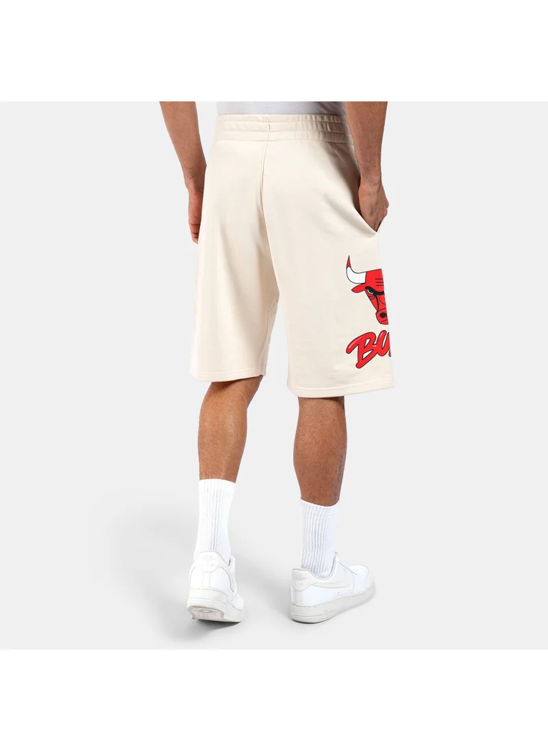 نيو ايرا Men's NBA Chicago Bulls Bubble Script Shorts