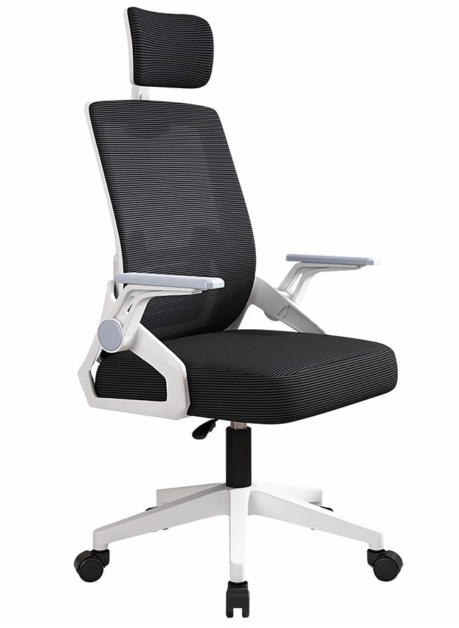 lureonthe - Gaming Chair Office Chair Ergonomic OfficeChair, Breathable Mesh Design High Back DeskChair with Adjustable Headrest Swivel Armrest and Lumbar Support - Image 1