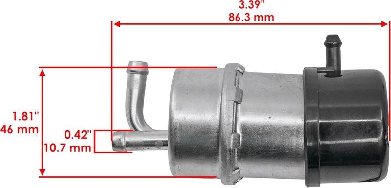 Caltric Fuel Pump Compatible with Honda TRX350 Fourtrax 4X4 (1986-1987) - Image 2