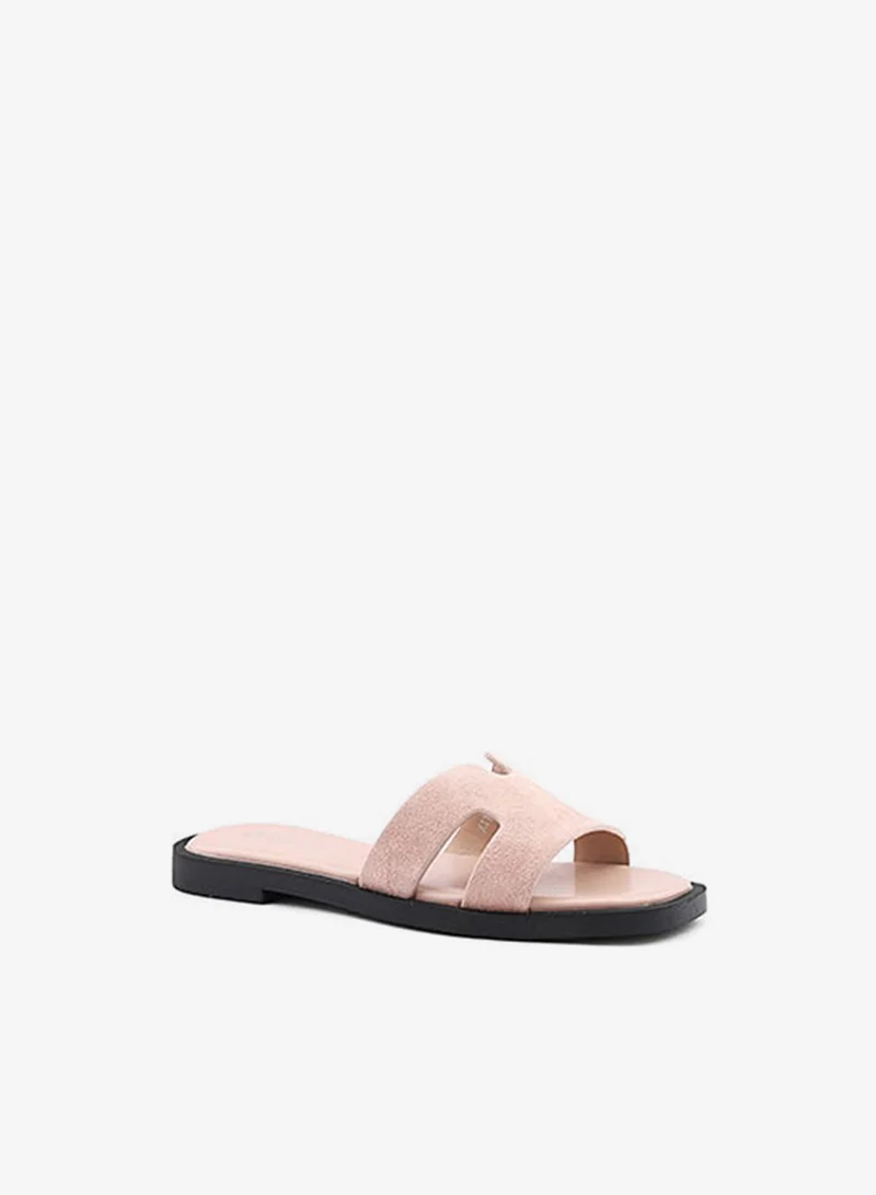 Cuple Girls Flat Slides