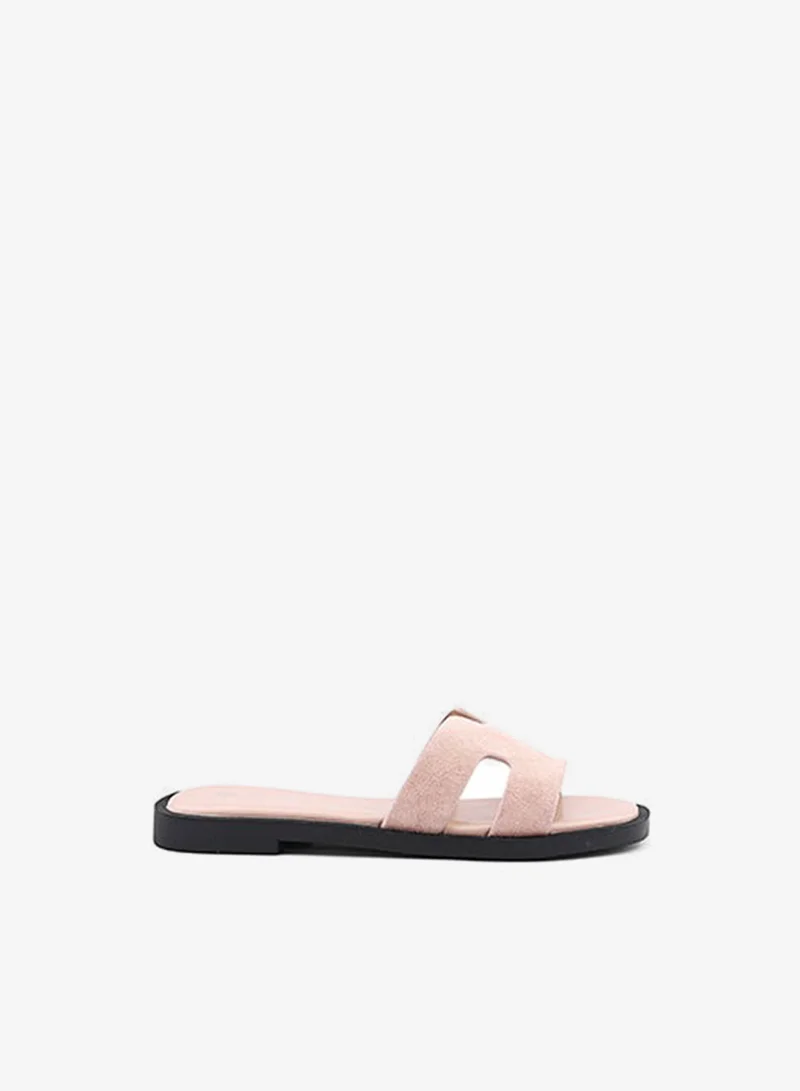 Cuple Girls Flat Slides