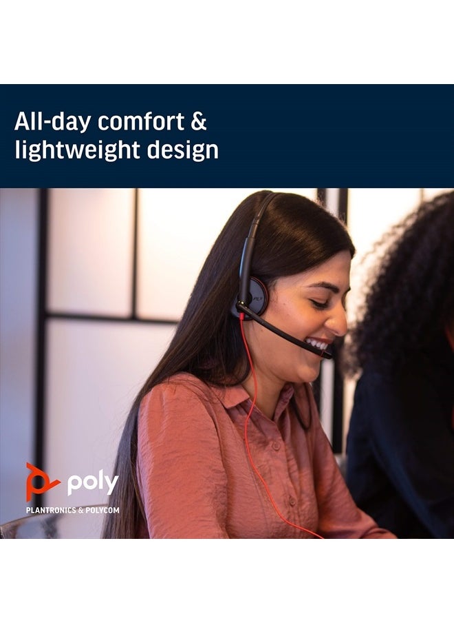 Poly - Plantronics Blackwire C3220 Headset - Image 1