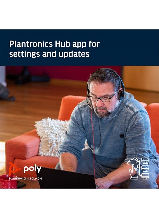 Poly - Plantronics Blackwire C3220 Headset - Image 1