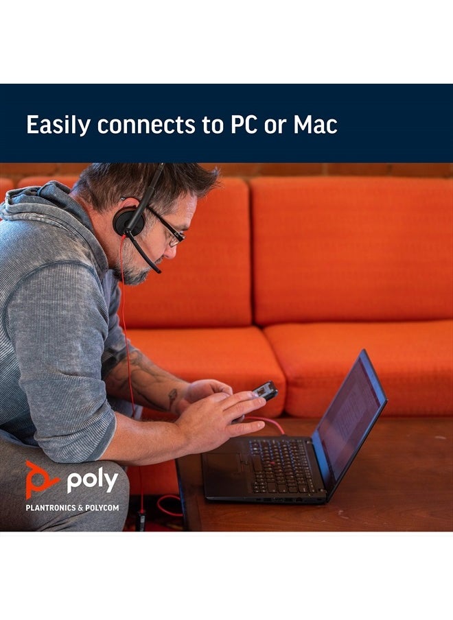Poly - Plantronics Blackwire C3220 Headset - Image 1