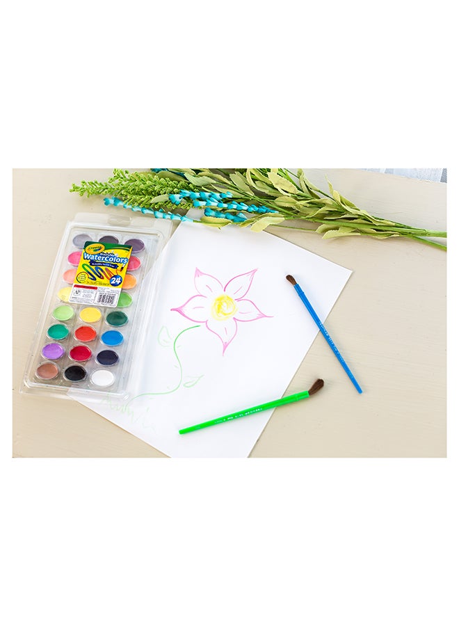 Crayola Washable Watercolors 24 ct. - Image 3