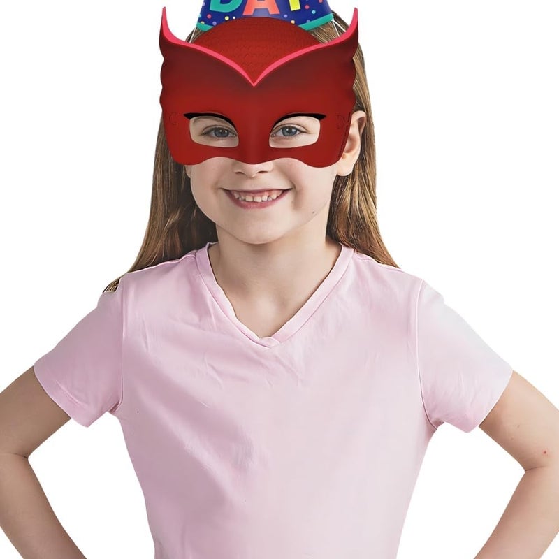 Unique Assorted Colors PJ Masks Party Masks 8 Count  Ideal for Themed Parties  Superhero Fans - Image 4