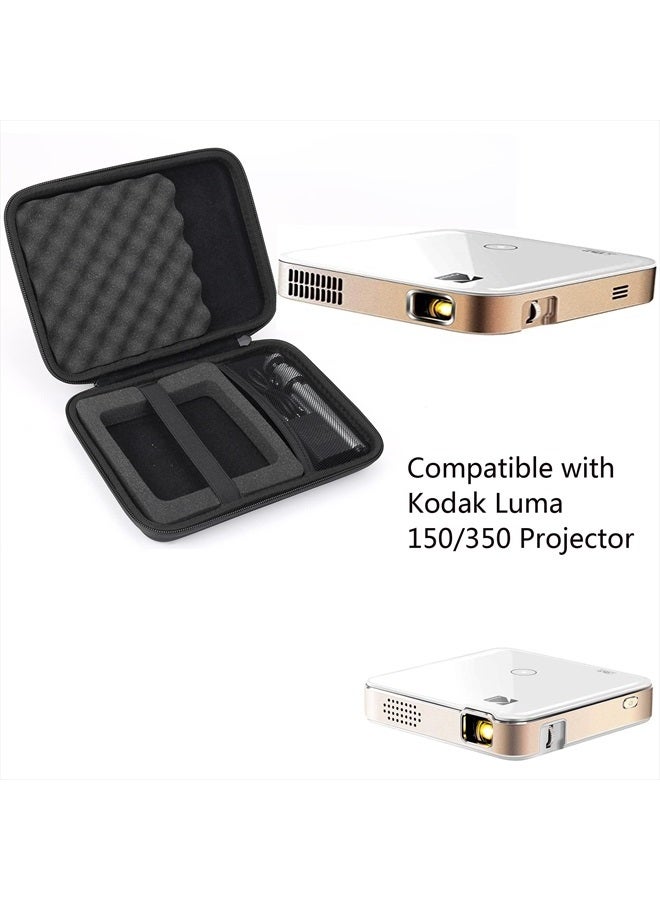 Khanka حقيبة سفر صلبة من خانكا متوافقة مع جهاز العرض المحمول كوداك لوما 150/350 - جهاز عرض أفلام محمول، حقيبة فقط - Image 3