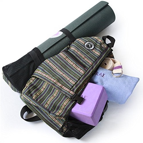 AURORAE Yoga Mat/Gym Cross-body Travel Sling Back Pack. Mat sold separately. - Image 3