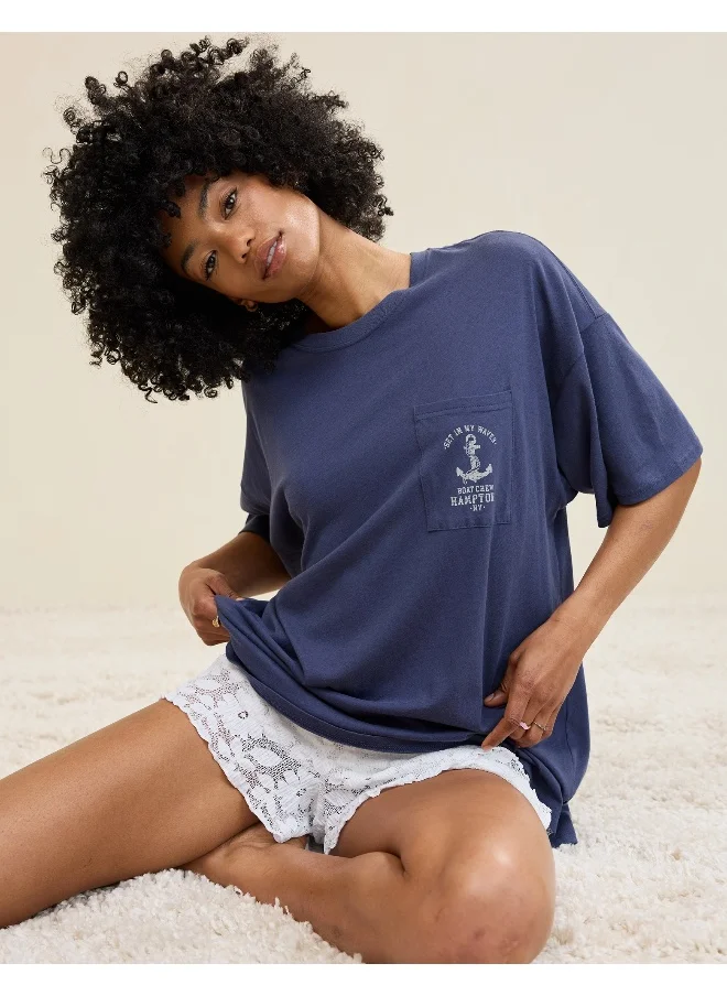 Aerie Aerie Sleep Happens Night Tee