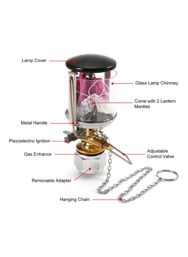 Generic Mini Propane Lantern with 2 Mantles - Image 5
