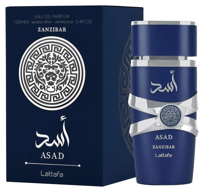 Lattafa Asad Zanzibar Eau de Parfum for Men - 100ml - Image 1