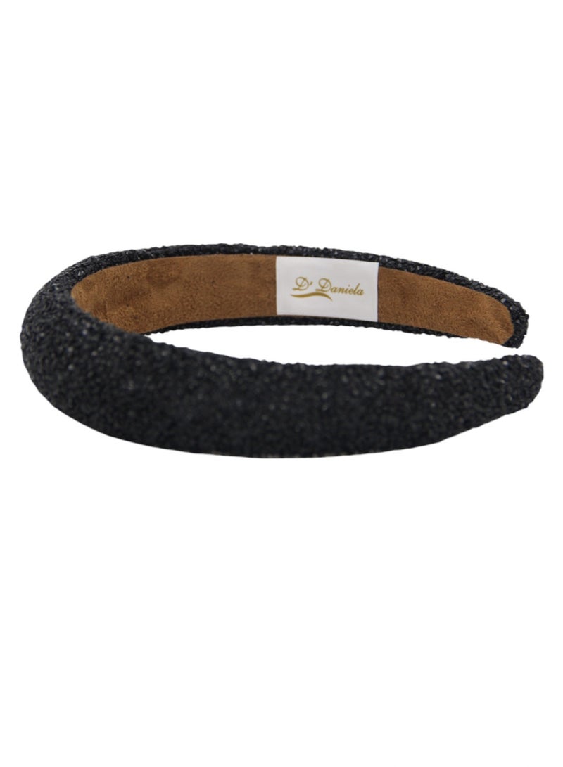 Bidani Sparkle Bling Headband - Black - Image 3