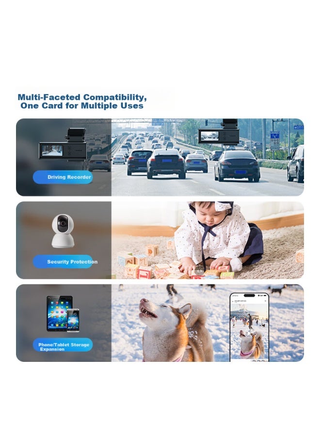 Biwin 32gb Tf Memory Card A1 U1 V10 C10 Ms100 Storage Card 100mb/s Read Speed Compatible With Dash Cam/surveillance Camera - Image 4