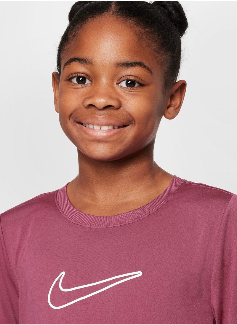 Nike Dri-Fit One Hybrid T-Shirt  - Image 3
