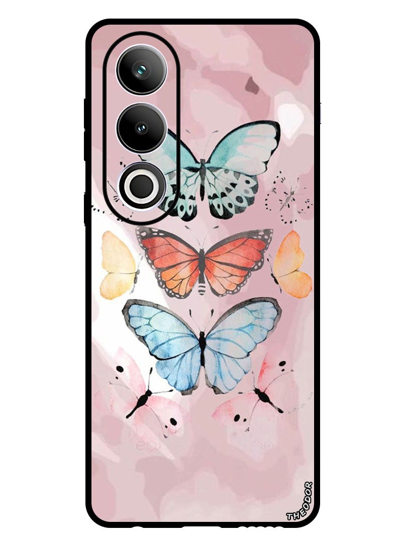 Theodor Protective Case Anti Scratch Shock Proof Bumper Cover For OnePlus Ace 3V Butterflies - Image 1