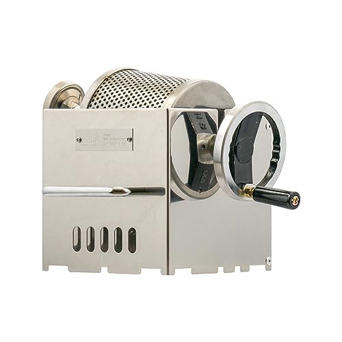 KAFFA ROASTER KALDI Mini Home Coffee Gas Roaster 200g Capacity Choice of Manual Handle or Motor Drive HopperSampler as option Gas Burner Required Manual Handle FullSet - Image 3