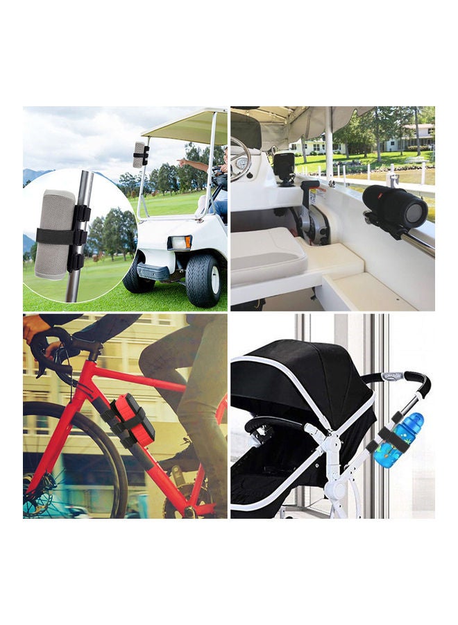 اليشمك شريط ربط مكبر الصوت وزجاجة الماء على الدراجة 16.5x1x16سم - Image 4