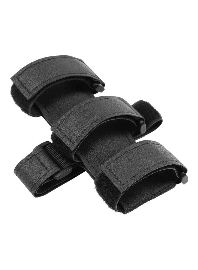 اليشمك شريط ربط مكبر الصوت وزجاجة الماء على الدراجة 16.5x1x16سم - Image 1