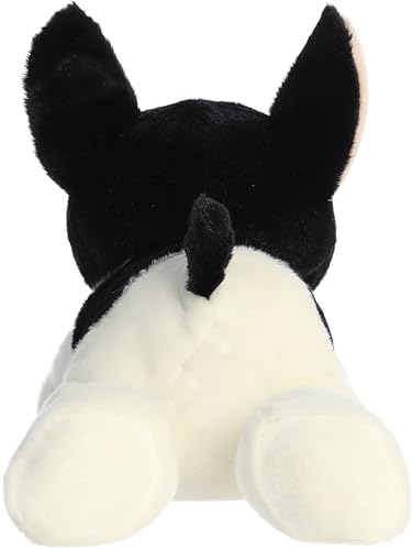 Aurora® Adorable Flopsie™ French Bulldog Pup Stuffed Animal - Playful Ease - Timeless Companions - White 12 Inches - Image 4