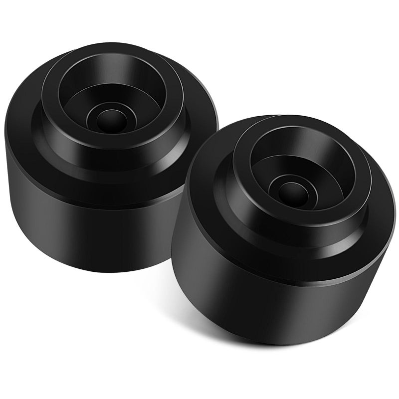 SCITOO Rear Lift 2 inch Leveling Kit for Chevrolet Avalanche 1500 20012018Tahoe for Suburban 1500 2 Rear Lift Aircraft Billet Coil Spring Spacers 2WD 4WD Black
