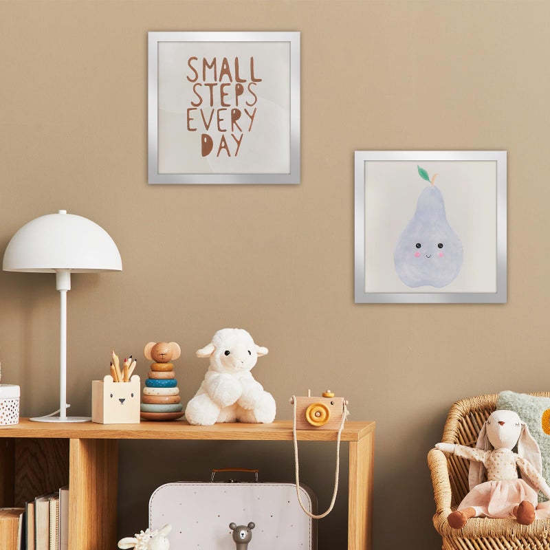 Macarrie 6 Pcs Diamond Art Frames Magnetic Picture Frame 12 x 12 Inch Frames for Diamond Painting Pictures Self-adhesive Diamond Art Frames Painting Frames for Wall Window Home Office Photo (Silver) - Image 4