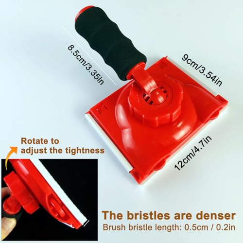 BANCOO RSL43 Paint Edge Trimmer Plus Two Replace Pads | Corner Walls & Ceilings Pad Painter | Paint Pad Applicator | Edge Painting Tool with Painter's Pad Refills | Paint Edger for Wall Painting - Image 5