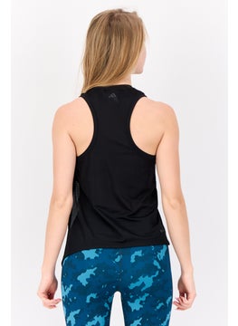 Adidas Women Sportswear Fit Sleeveless Training Tank Top, Black  - Image 4