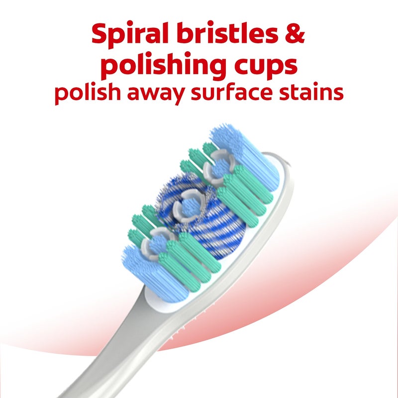 Colgate 360 Optic White Toothbrush Pack, Full Head Soft, 4 Count - Image 4