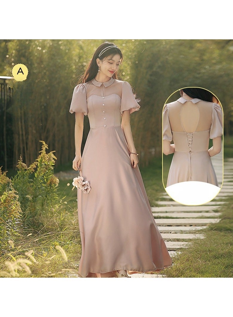 KUYING New Fashionable and Elegant Bridesmaid Dress  - Image 1