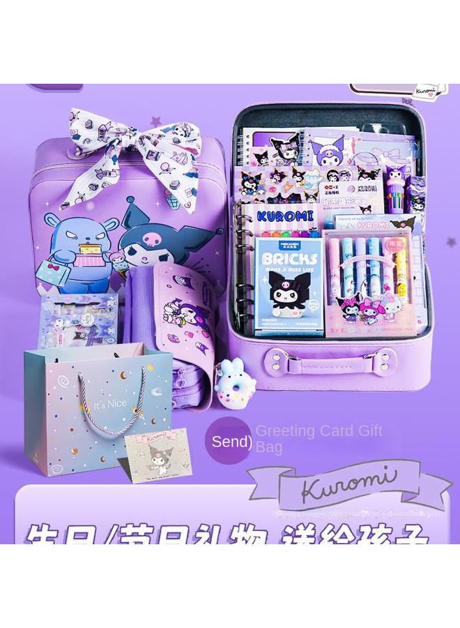 Bluejw Kroomi Hand Account Suit Gift Box Hand Account Book Girl's Birthday Gift School Supplies Stationery Notebook Girl - Image 3