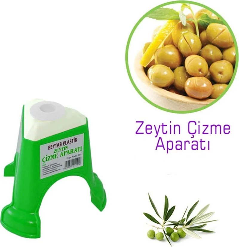 5DM Easy Olive Slicing and Scratching Apparatus Practical Easy Olive Scratching Tool
