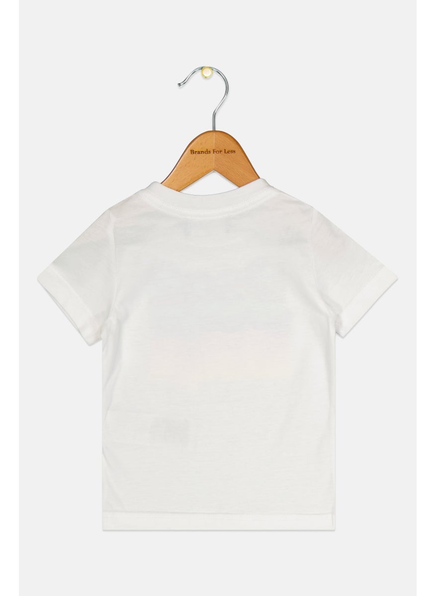DSQUARED2 Toddlers Boy Short Sleeves Brand Logo T-Shirt, White  - Image 2