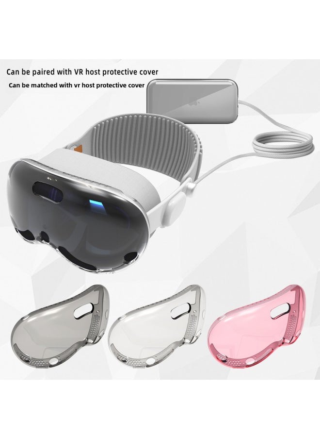 Generic - For Apple Vision Pro Battery Case Transparent For Apple VR Head Display Power TPU Case-Specifications:[TPU Transparent] VR Host Protective Shell - Image 1