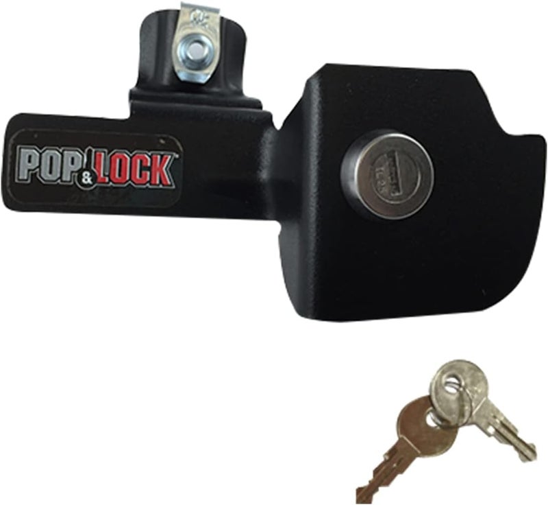 Pop & Lock – Manual Tailgate Lock for Chevy Silverado and GMC Sierra, Fits 1999 to 2007 Models (Black, PL1100) - Image 1