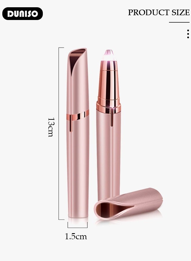 DUNISO USB Electric Hair Remover, Well Packing Facial Hair Remover for Women, Lady Gift, Women's Painless Hair Remover, Rechargeable Body Face Hair Shaver Razor for Nose, Lips, Armpit, Bikini - Image 4