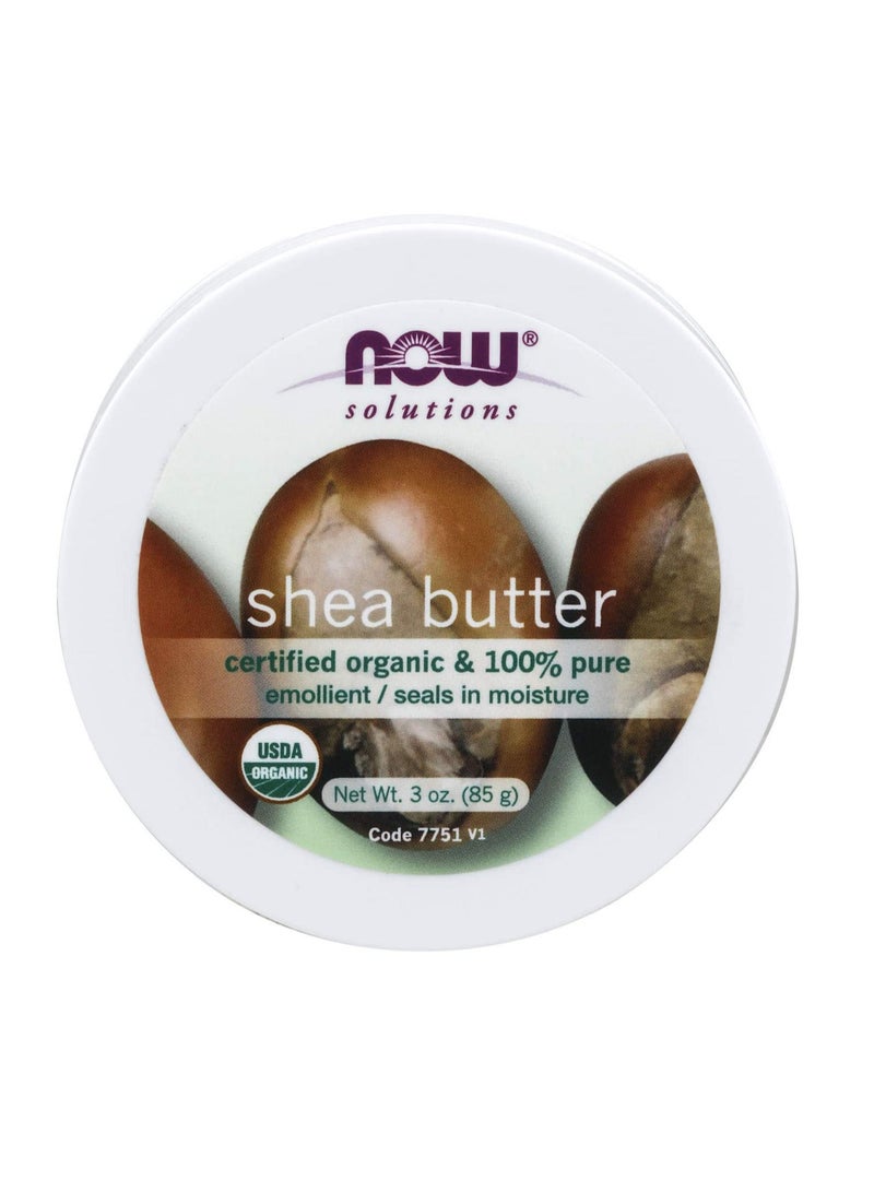 NOW Solutions Shea Butter, Organic, 3 oz.