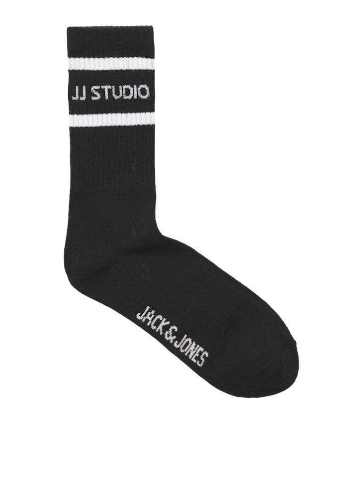 Jack & Jones Junior Kids 5 Pack Logo Tennis Socks  - Image 5