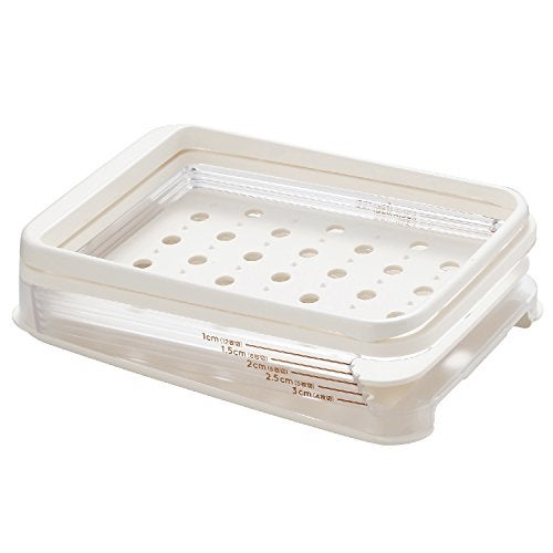 Wahei Freiz PS-955 Akebono Bread Slicer Guide, Made in Japan, Slotted Cut to the End, Thickness Adjustable, 4, 5, 6, 8, 12 Pieces - Image 1