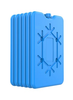 TYCOM Ice Packs for Lunch Box Reusable Ultra Thin Freezer Ice Bag Long Lasting for Coolers Cooler Bag for Work School Picnic or Camping Keep Food Fresh 200ML 6 Pack.  - Image 1