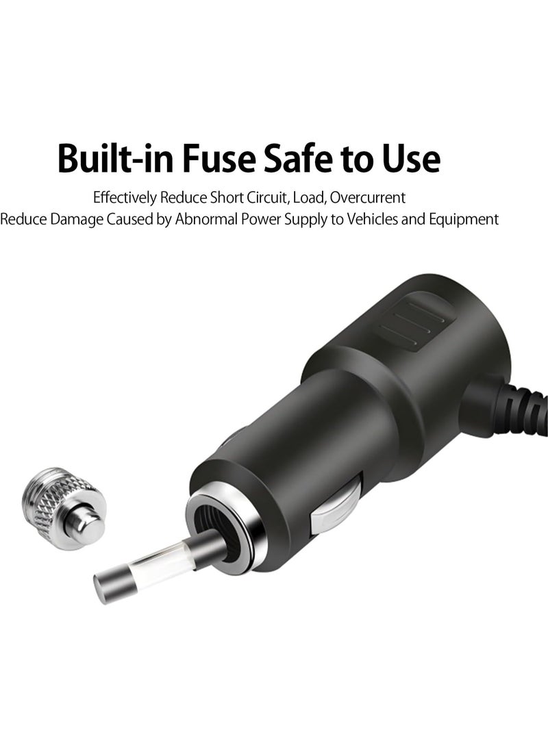 KENSUO Leehitech 7 in 1 Cigarette Lighter USB Charger, 120W Car Charger Spliter Adapter with 4 Sockets & 3 USB Ports (QC 3.0+USB 3.1+PD 3.1) Quick Charging for 12V/24V Car Devices, Phones, Laptop, iPad - Image 4