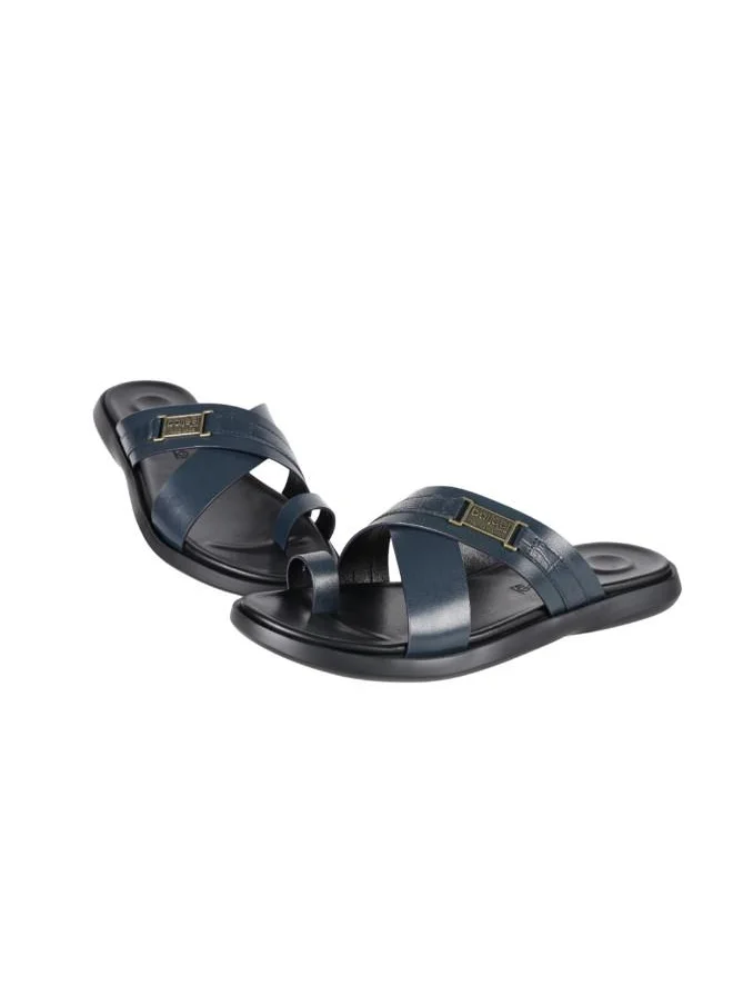 barjeel uno 008-3485 Barjeel Uno Mens Finger Grip Sandals 8096-2 Blue