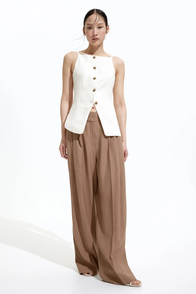 H&M Tapered-waist waistcoat