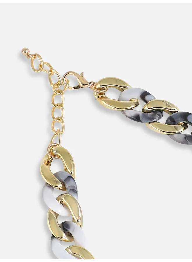 SOHI Casual Artificial Chain Necklace Jewellery
