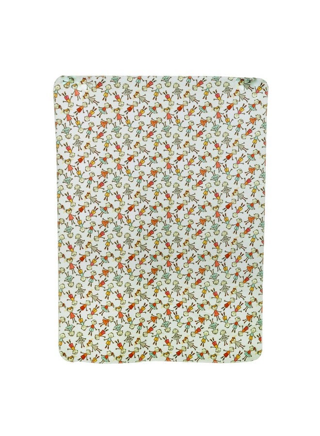 AHC Printed Dry Sheets For Baby Large Size Soft |Comfortable |Extra Absorbency|Fast Dry (100X140 Cm, White, Kids Print) - Image 3